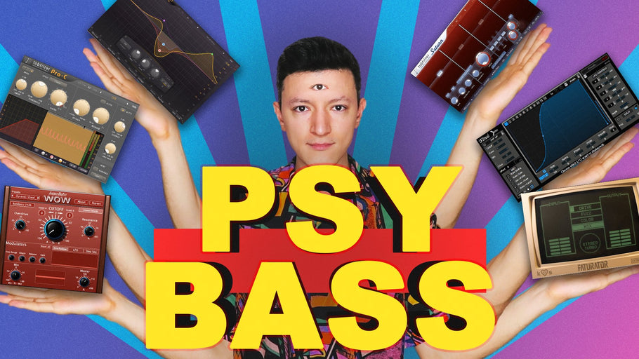 Psy Trance Bass Sound Design by Dropgun Samples